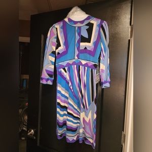 Stewardess uniform? Vintage Pucci Empire waist XS
